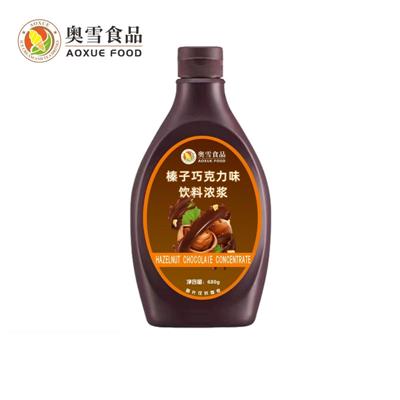 Hazelnut Chocolate Flavored Beverage Concentrate